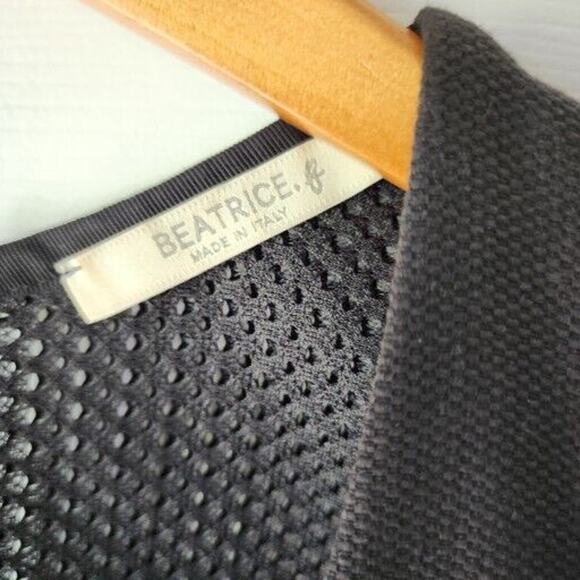 Beatrice B Mesh Panel Sheath Dress Size M - Picture 3 of 4